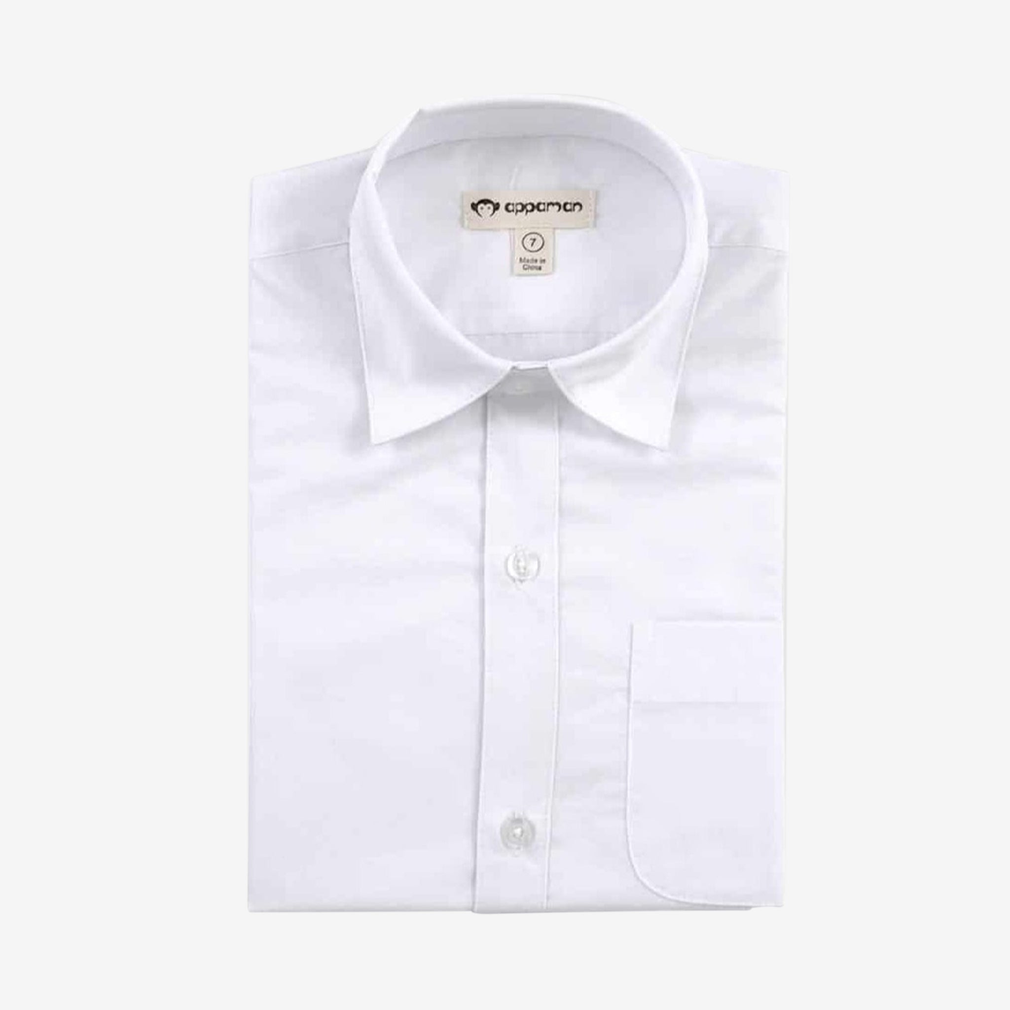 Appaman Best Quality Kids Clothing Fine Tailoring Permanent Standard Shirt | White