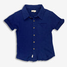 Appaman Best Quality Kids Clothing Fine Tailoring Shirts Beach Shirt | Navy Blue