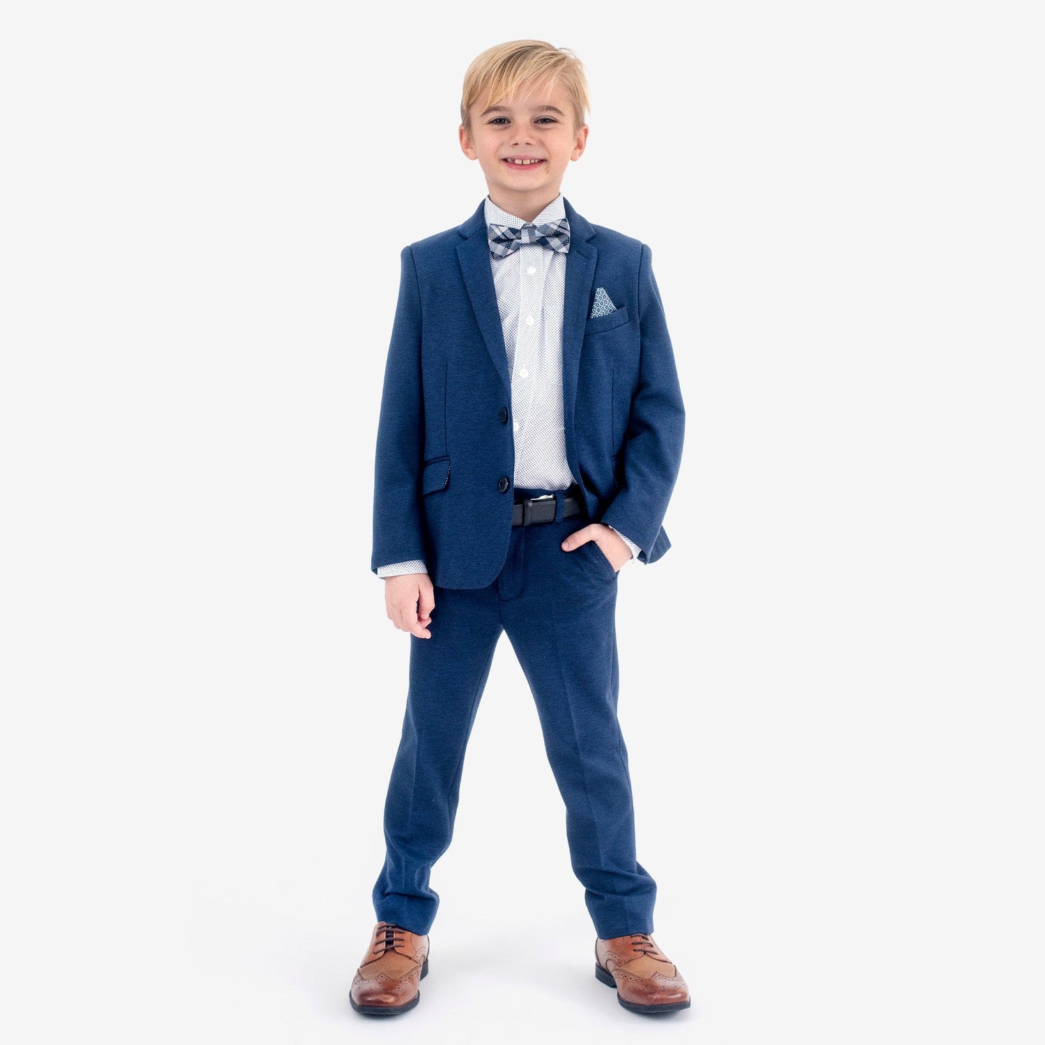 Appaman Best Quality Kids Clothing Fine Tailoring Suits Stretchy Mod Suit | Blueprint