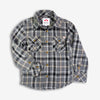 Appaman Best Quality Kids Clothing Flannel Shirt | Greige Plaid