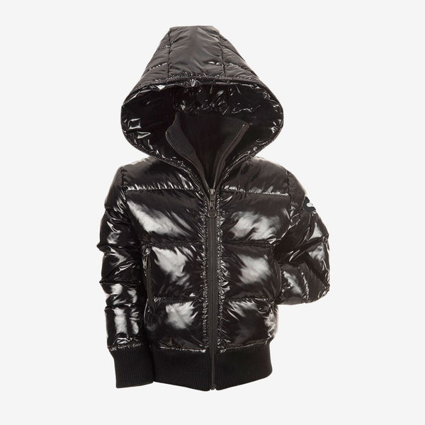 Appaman black cheap shiny coat