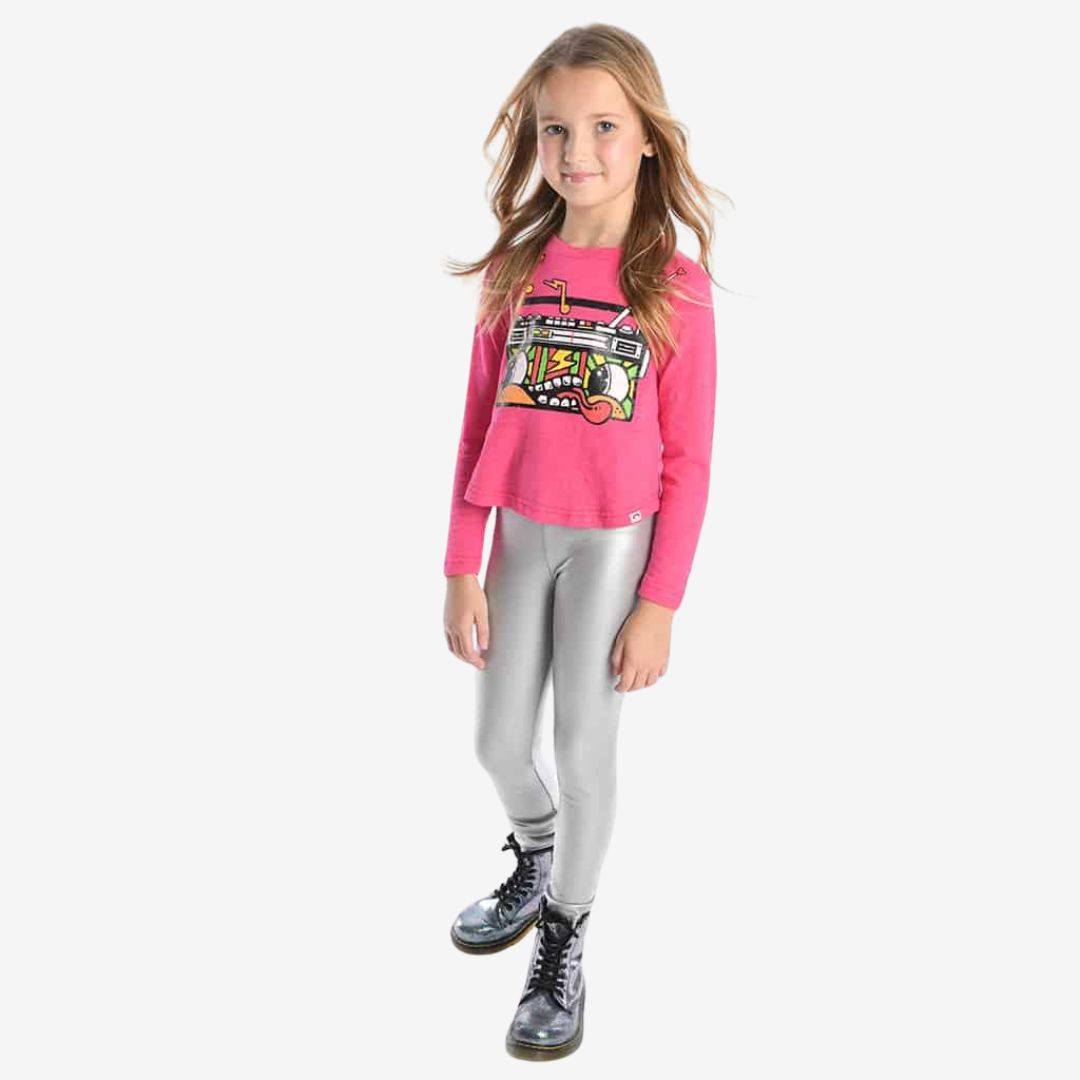 NEW Appaman silver leggings - discount fleece lined