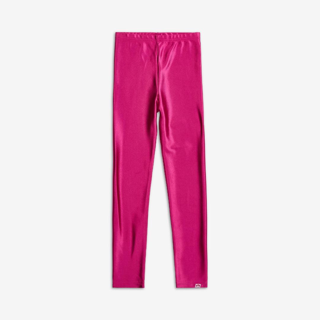 Appaman Best Quality Kids Clothing Girls Bottoms Leggings | Metallic Fuchsia