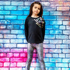 Appaman Best Quality Kids Clothing Girls Bottoms Leggings | Metallic Leopard