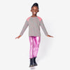 Appaman Best Quality Kids Clothing Girls Bottoms Leggings | Metallic Pink