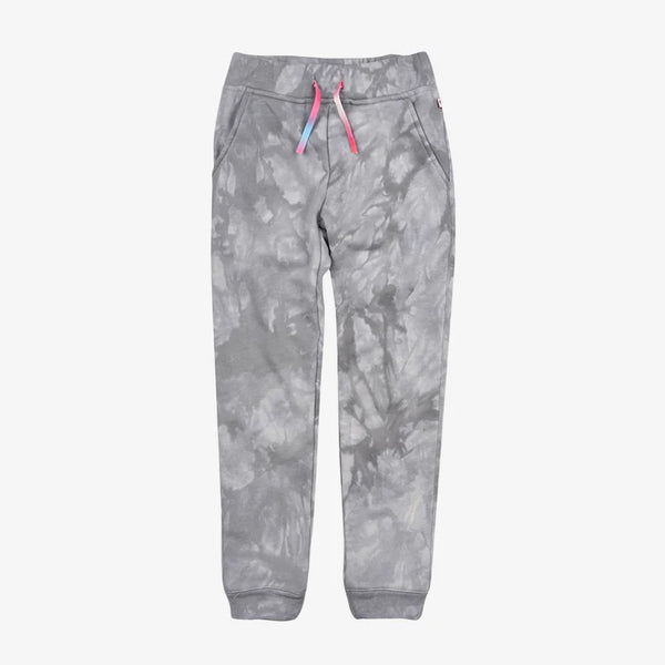 Appaman Best Quality Kids Clothing Girls Bottoms Stanton Joggers | Grey Tie Dye