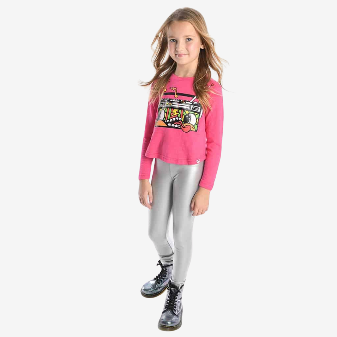 Fleece lined childrens leggings best sale