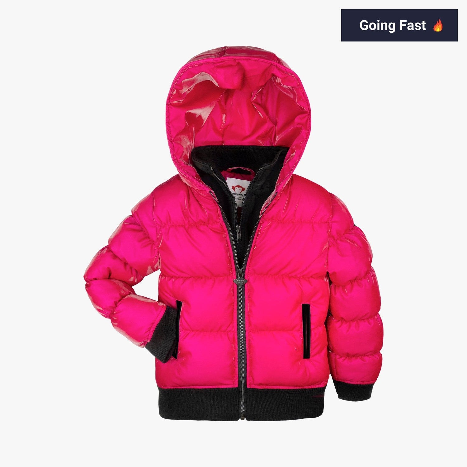 Appaman Best Quality Kids Clothing Girls Outerwear Flurry Coat | Fuchsia