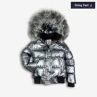 Appaman Best Quality Kids Clothing Girls Outerwear Kyla Puffer Coat | Gunmetal