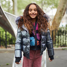 Appaman Best Quality Kids Clothing Girls Outerwear Kyla Puffer Coat | Gunmetal