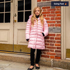 Appaman Best Quality Kids Clothing Girls Outerwear Lovi Long Puffer | Pink