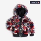 Appaman Best Quality Kids Clothing Girls Outerwear Luna Hoodie Jacket | Winter Floral