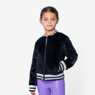 Appaman Best Quality Kids Clothing Girls Outerwear Nikki Bomber Jacket | Black