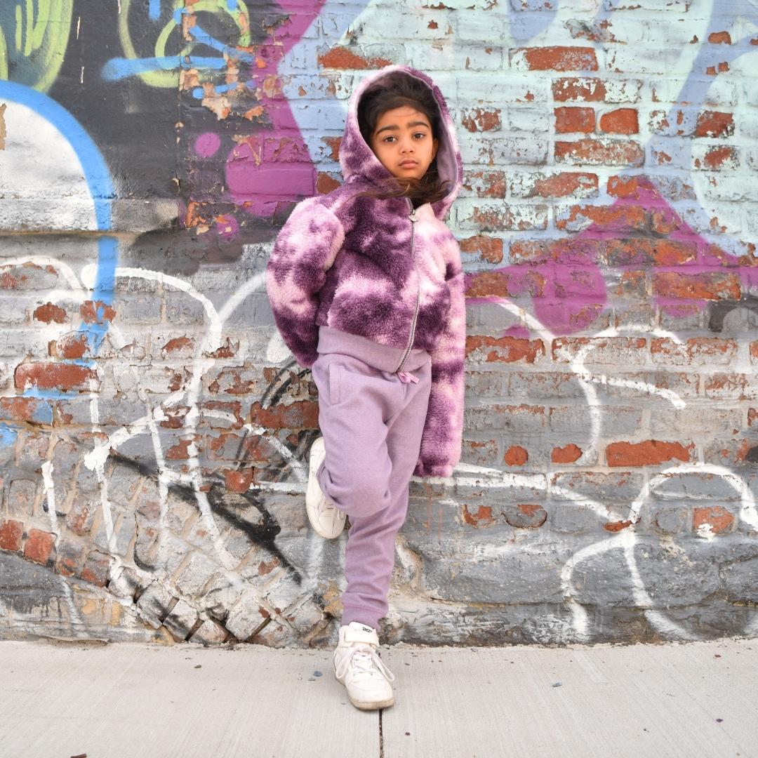 Appaman Best Quality Kids Clothing Girls Outerwear Nova Hoodie | Lavender