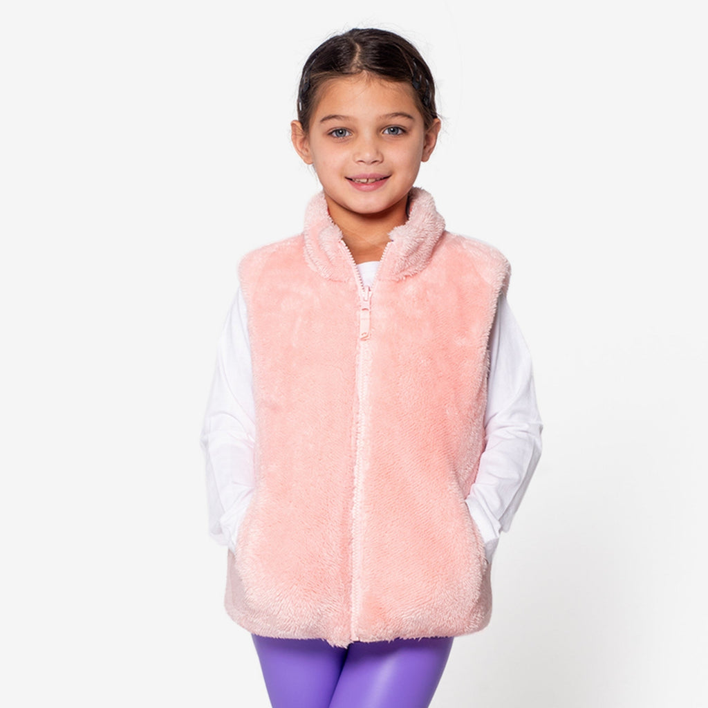 Appaman Best Quality Kids Clothing Girls Outerwear Reversible Vest | Candy Cloud