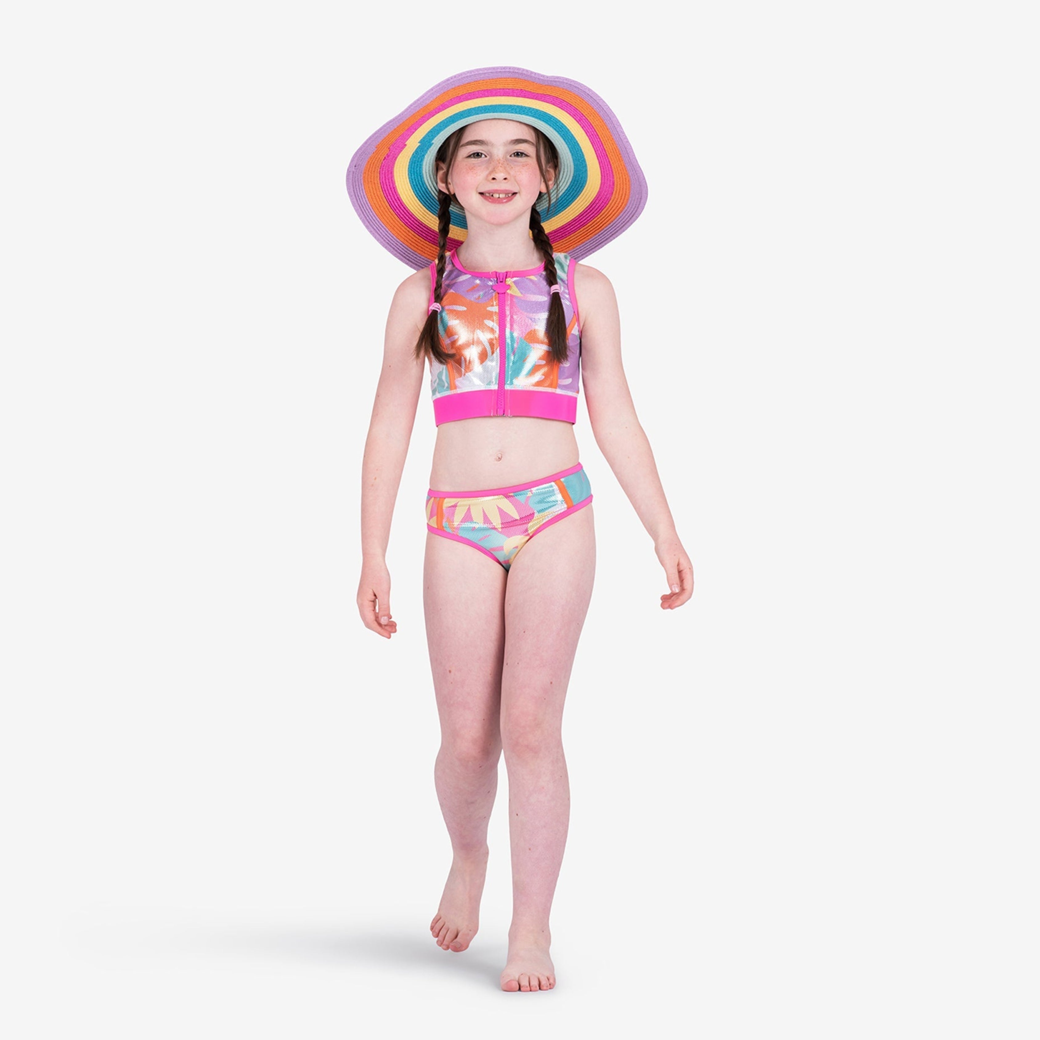 Appaman Best Quality Kids Clothing Girls Swim Sophie Bikini | Palm Beach