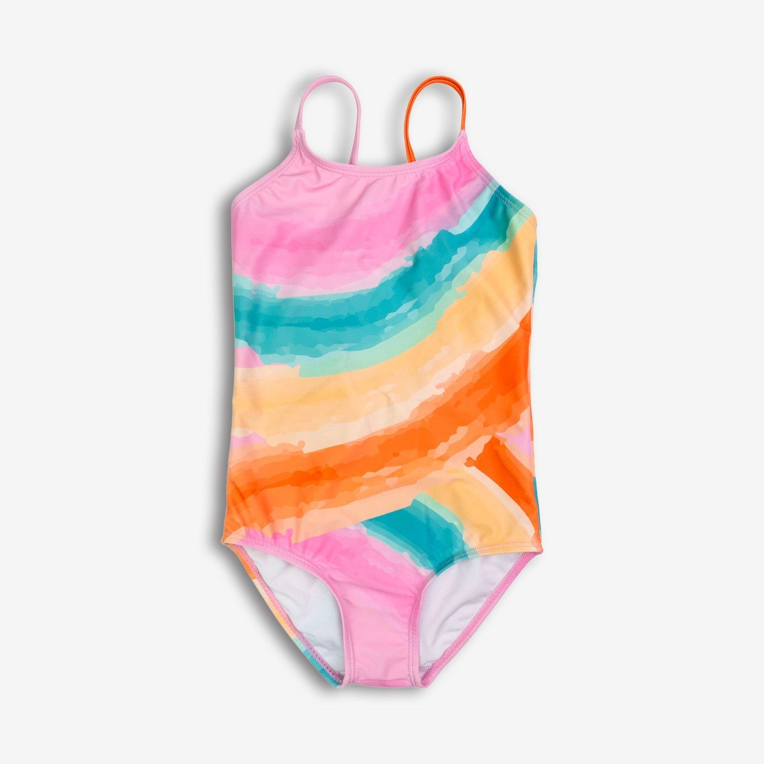 Appaman Best Quality Kids Clothing Girls Swim Taylor Swimsuit | Brushstrokes