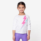 Appaman Best Quality Kids Clothing Girls Tops Adler Tee | Lightning Bolt