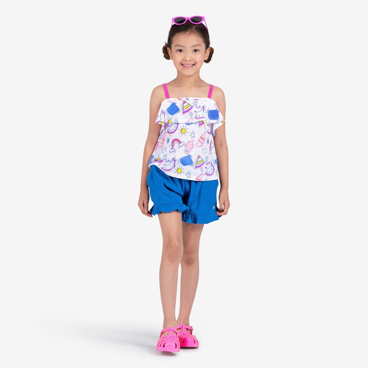 Appaman Best Quality Kids Clothing Girls Tops Avila Tank | Summer Doodle