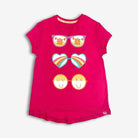 Appaman Best Quality Kids Clothing Girls Tops Circle Tee | Radiant Pink