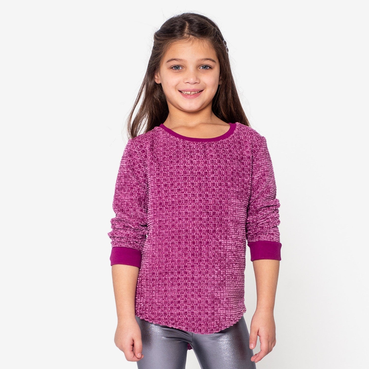 Appaman Best Quality Kids Clothing Girls Tops Laurel Top | Vintage Berry