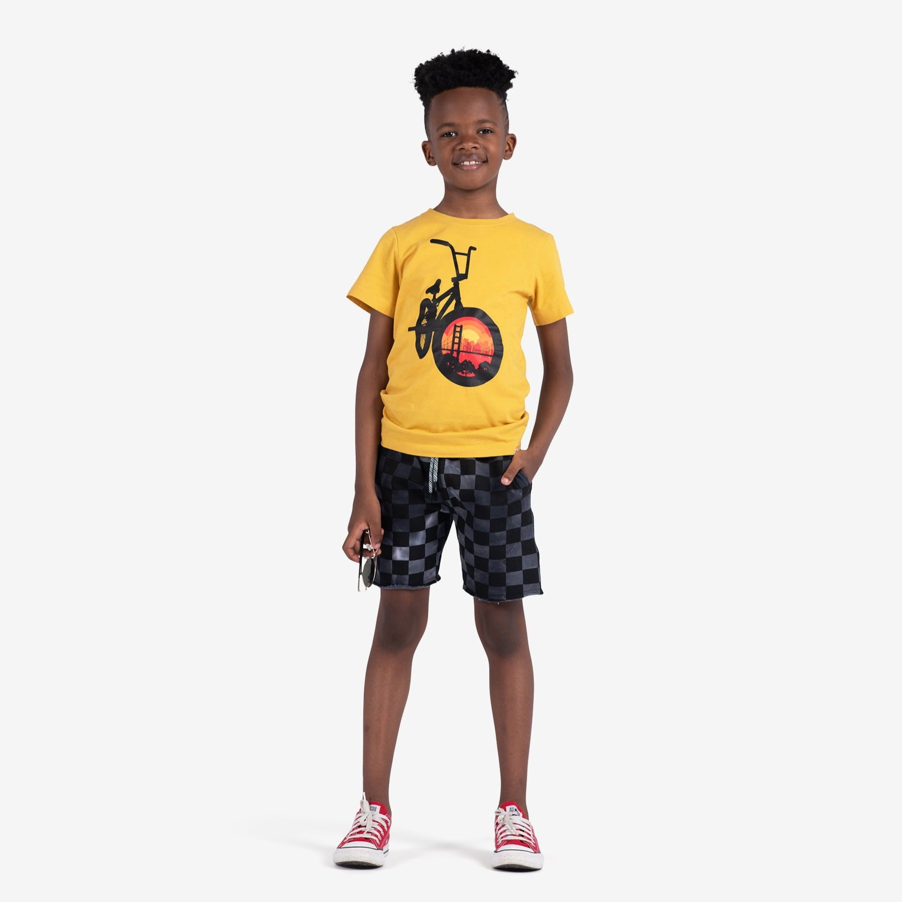 Appaman Best Quality Kids Clothing Graphic Tee | Goldenrod