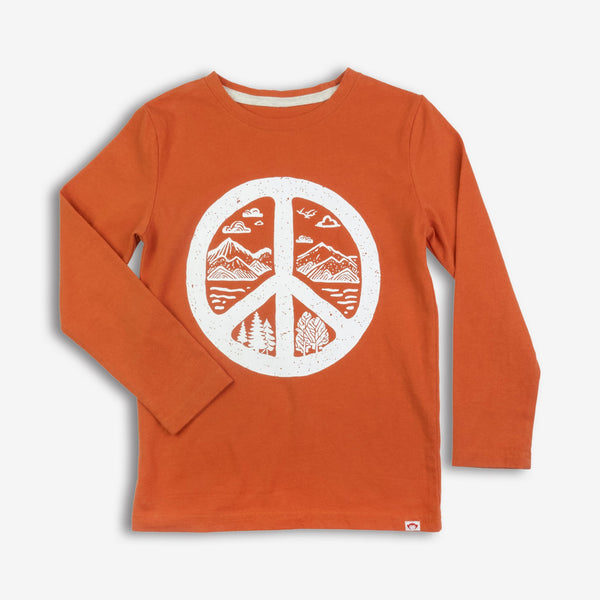 Appaman Best Quality Kids Clothing Graphic Tee | Peace on Earth