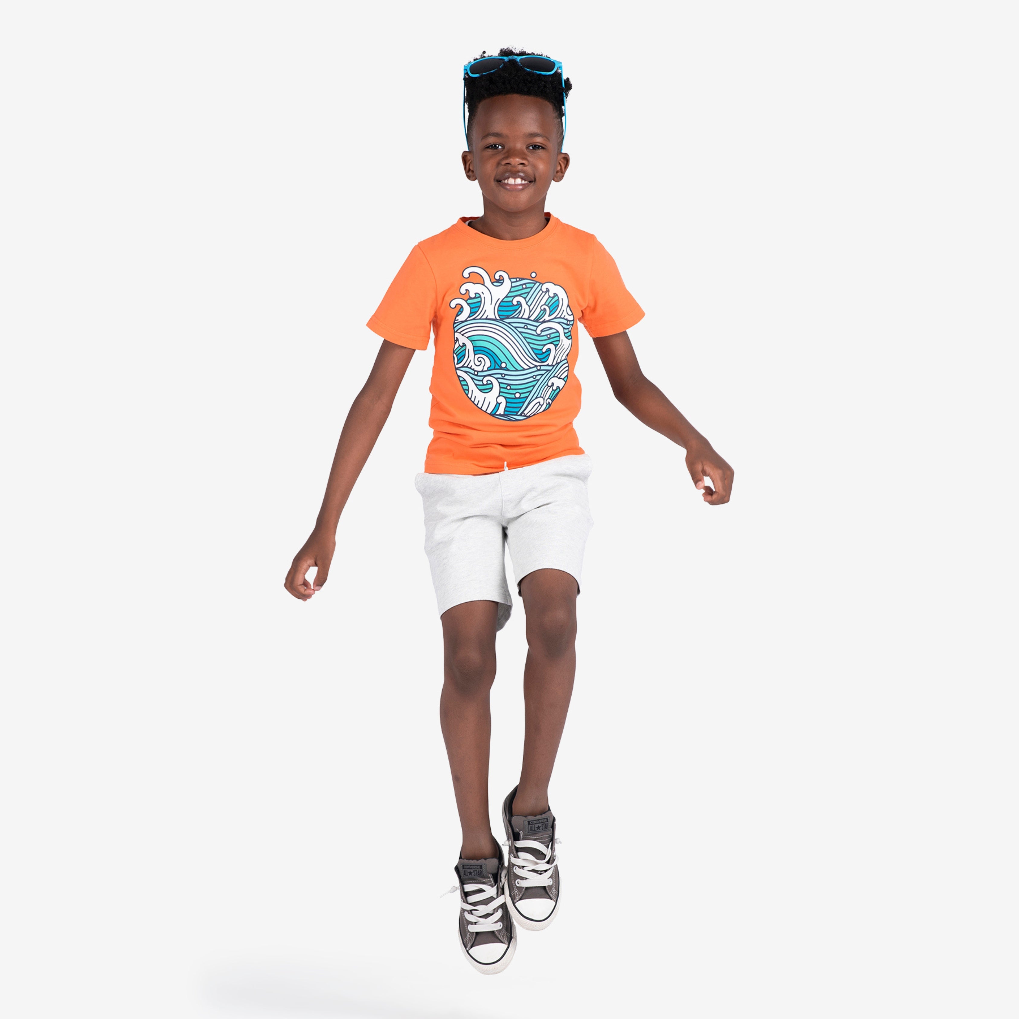 Appaman Best Quality Kids Clothing Graphic Tee | Tidal Waves