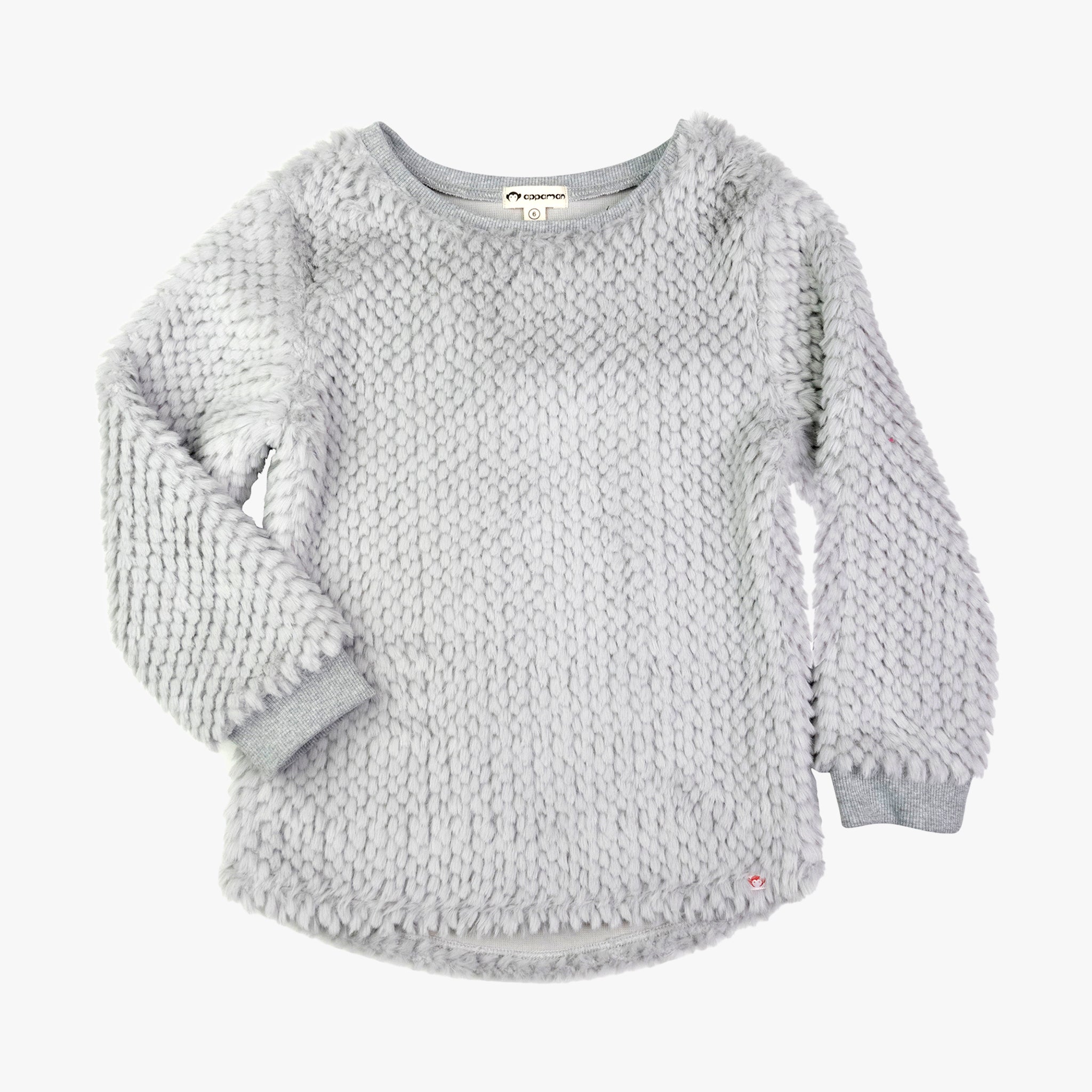 Appaman Best Quality Kids Clothing Laurel Top | Grey Novelty