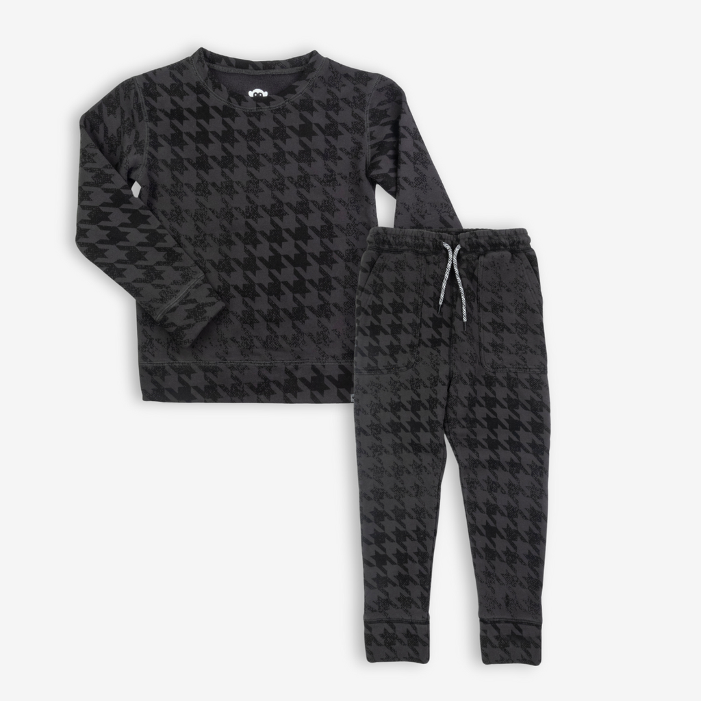 Appaman Best Quality Kids Clothing Rest day Bundle | Black Houndstooth