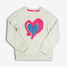 Appaman Best Quality Kids Clothing Ruby Sweatshirt | Applique Heart