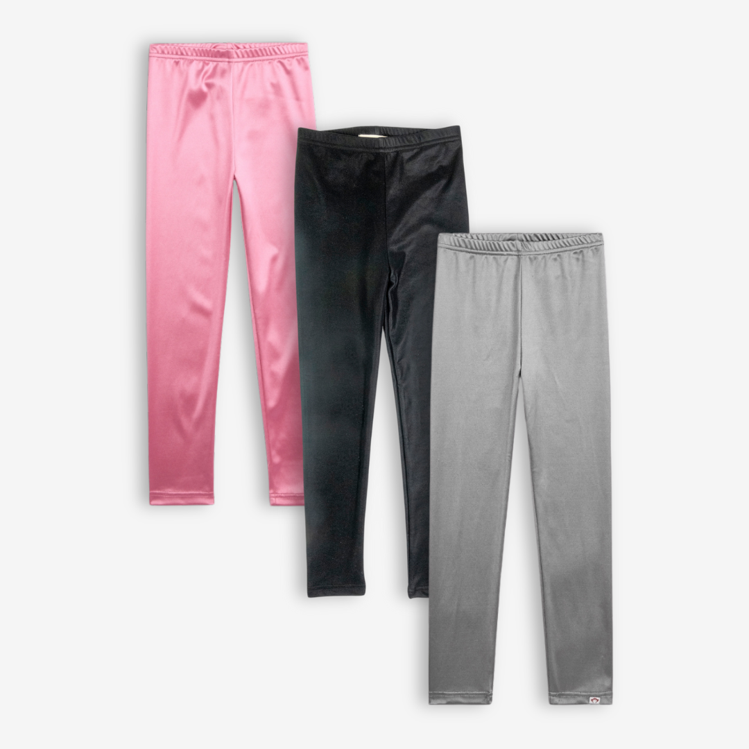 Appaman Best Quality Kids Clothing Shiny Leggings Trio | Bundle & Save