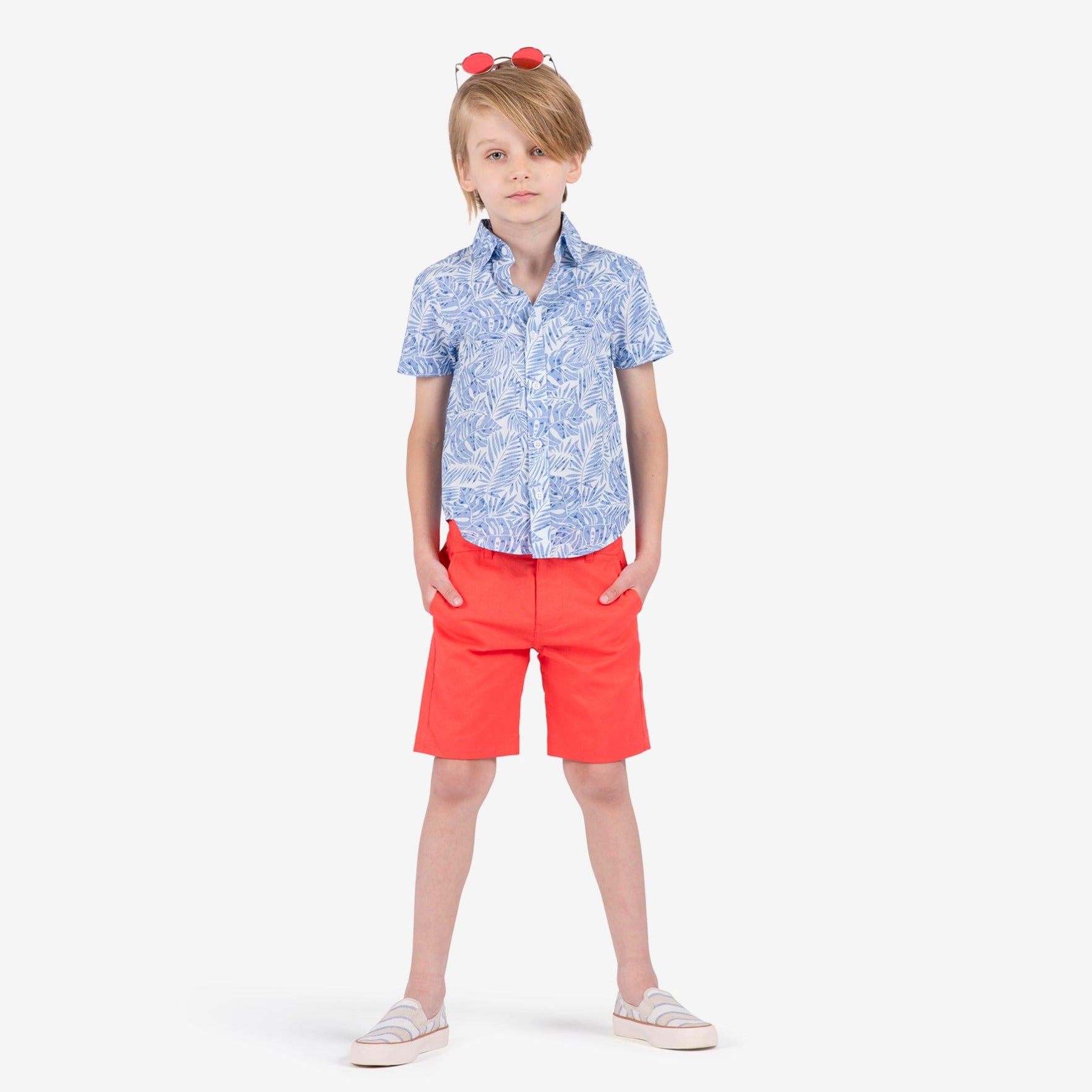 Appaman Best Quality Kids Clothing Trouser Shorts | Coral