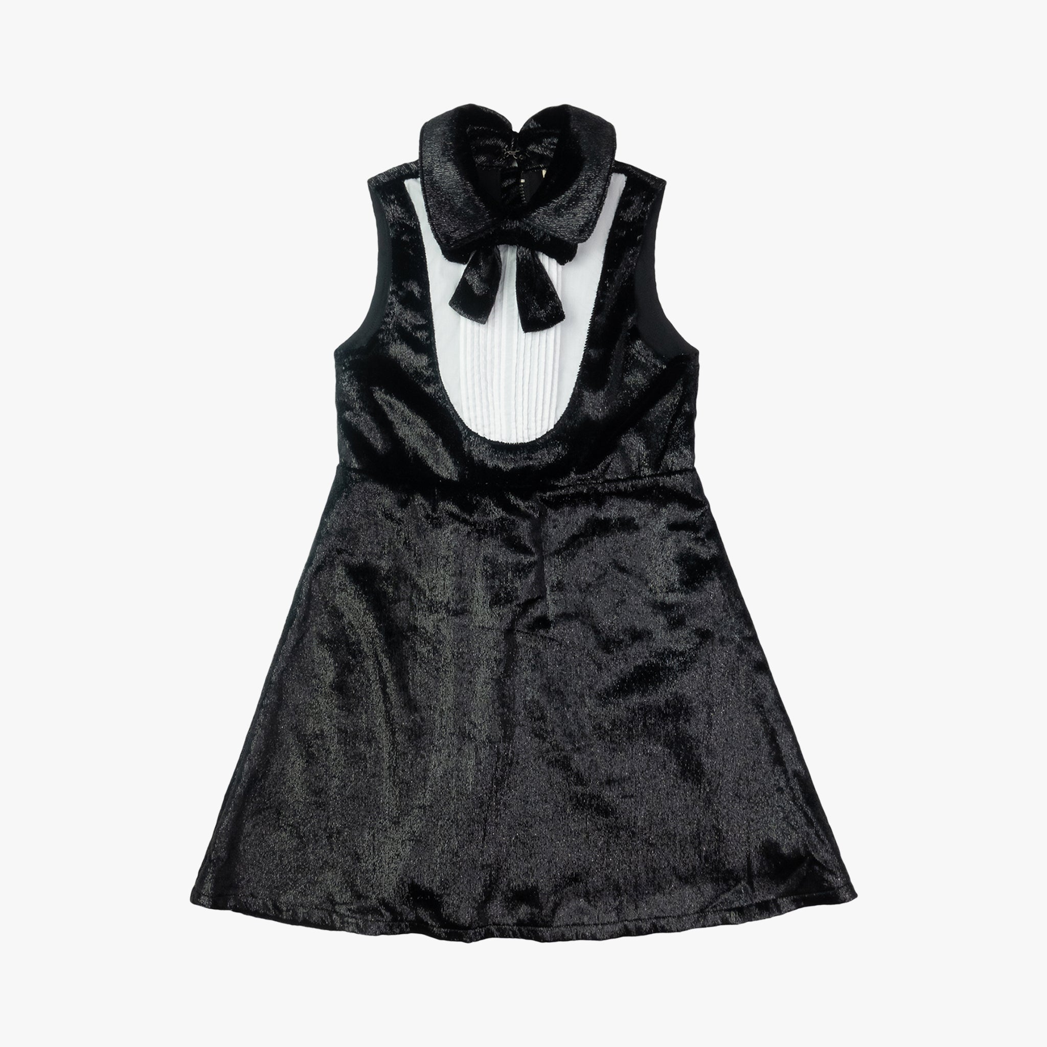 Appaman Best Quality Kids Clothing Tuxedo Dress | Black Velvet