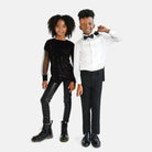 Appaman Best Quality Kids Clothing Tuxedo Pant | Black