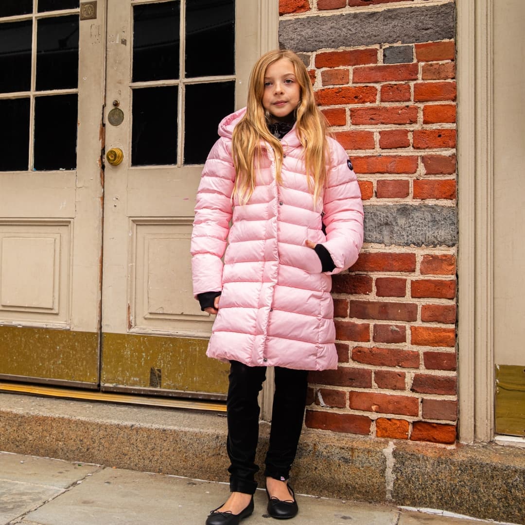 Appaman Best Quality Kids Clothing Web Exclusive Outerwear Lovi Long Puffer | Pink