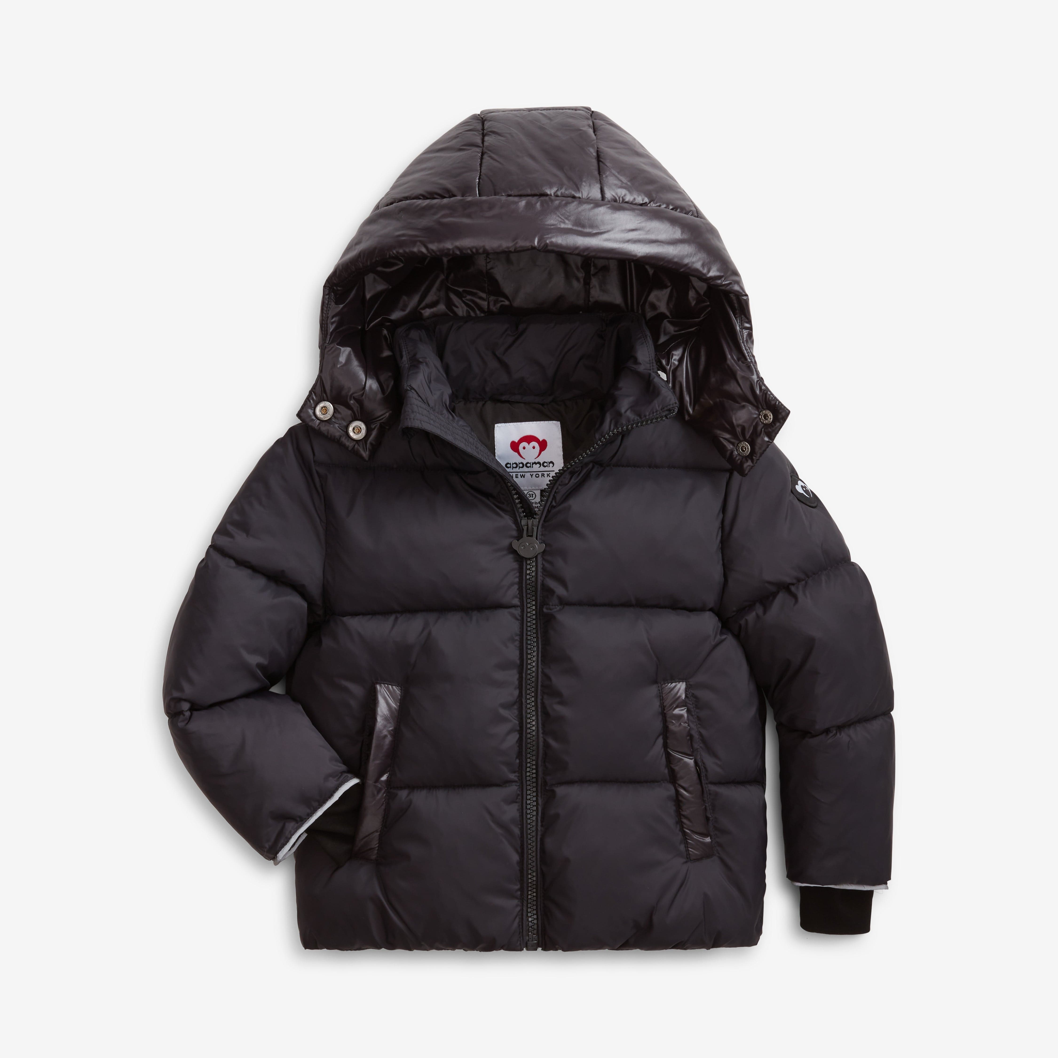 Appaman Best Quality Kids Clothing Web Exclusive Outerwear Park Ave Puffer | Black