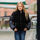 Appaman Best Quality Kids Clothing Web Exclusive Outerwear Teddy Cropped Puffer | Black