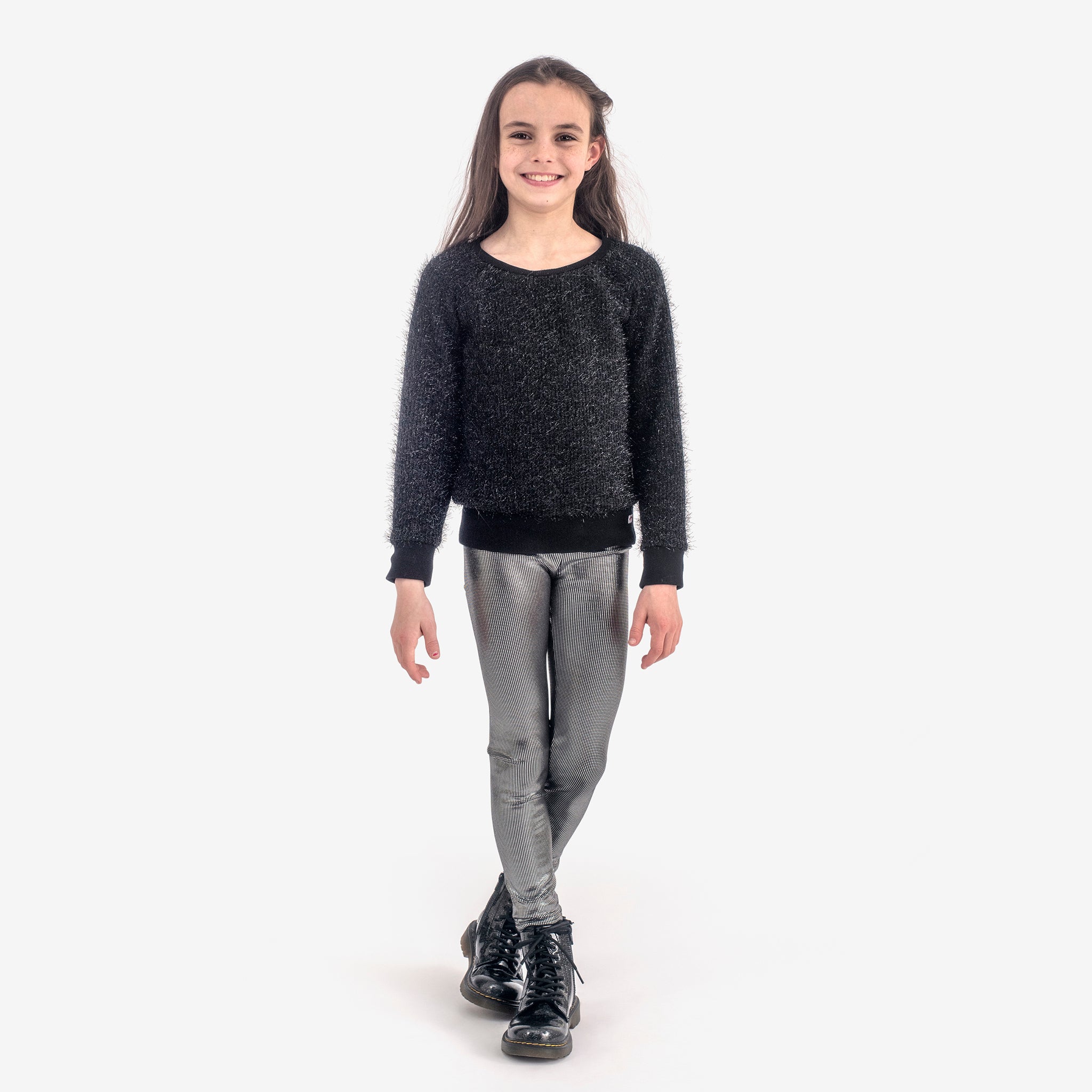 Appaman Best Quality Kids Clothing Willow Top | Black Luxe