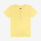 Appaman Best Quality Kids Clothing Boys Tops Day Party Henley | Pale Yellow