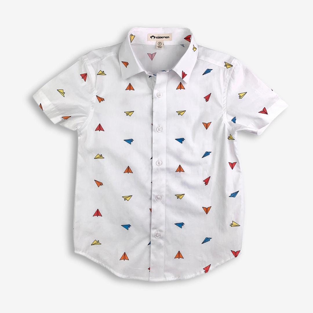 Appaman Best Quality Kids Clothing Fine Tailoring Shirts Day Party Shirt | Paper Planes