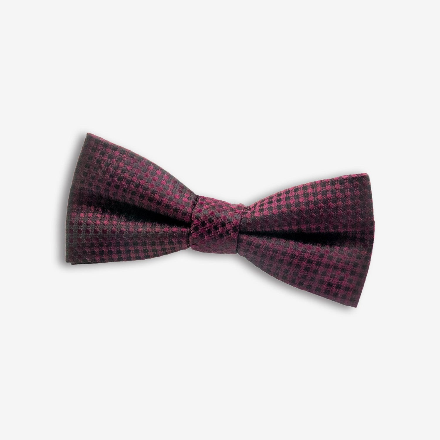 Appaman Best Quality Kids Clothing Fine Tailoring Accessories Silk Bow Tie | Black Burgundy