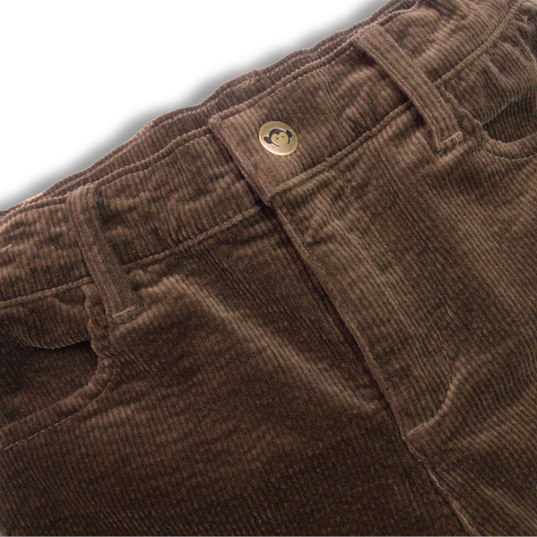 Appaman Best Quality Kids Clothing Boys Bottoms Skinny Cords | Brown