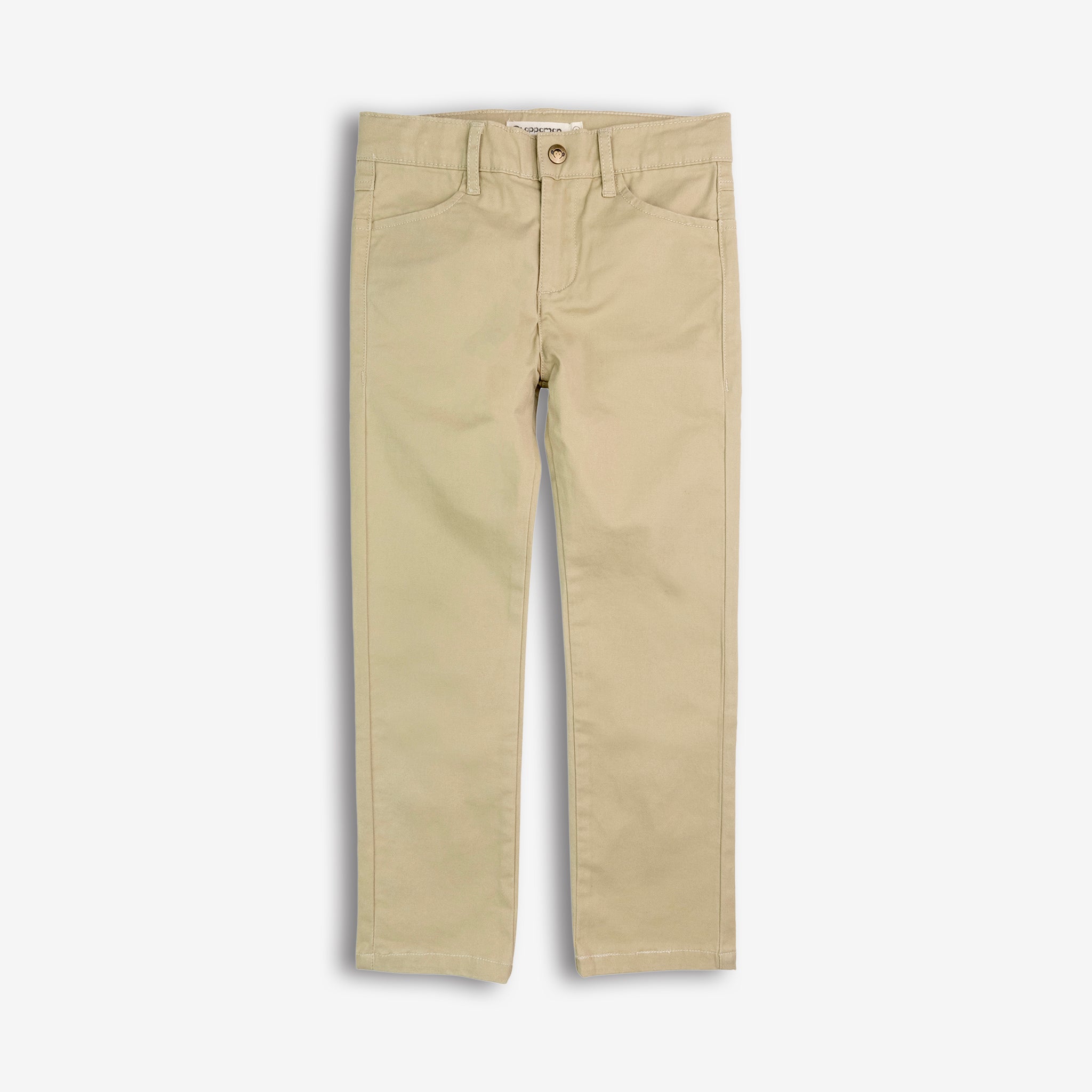 Appaman Best Quality Kids Clothing Skinny Twill Pant | Light Khaki