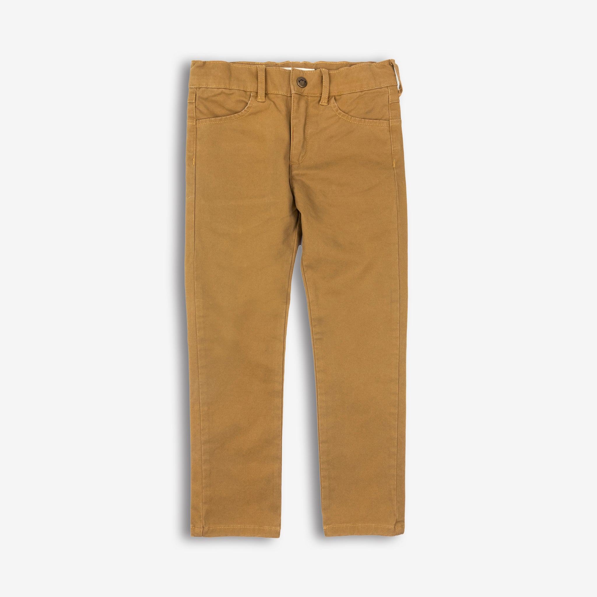 Appaman Best Quality Kids Clothing Skinny Twill Pants | British Khaki