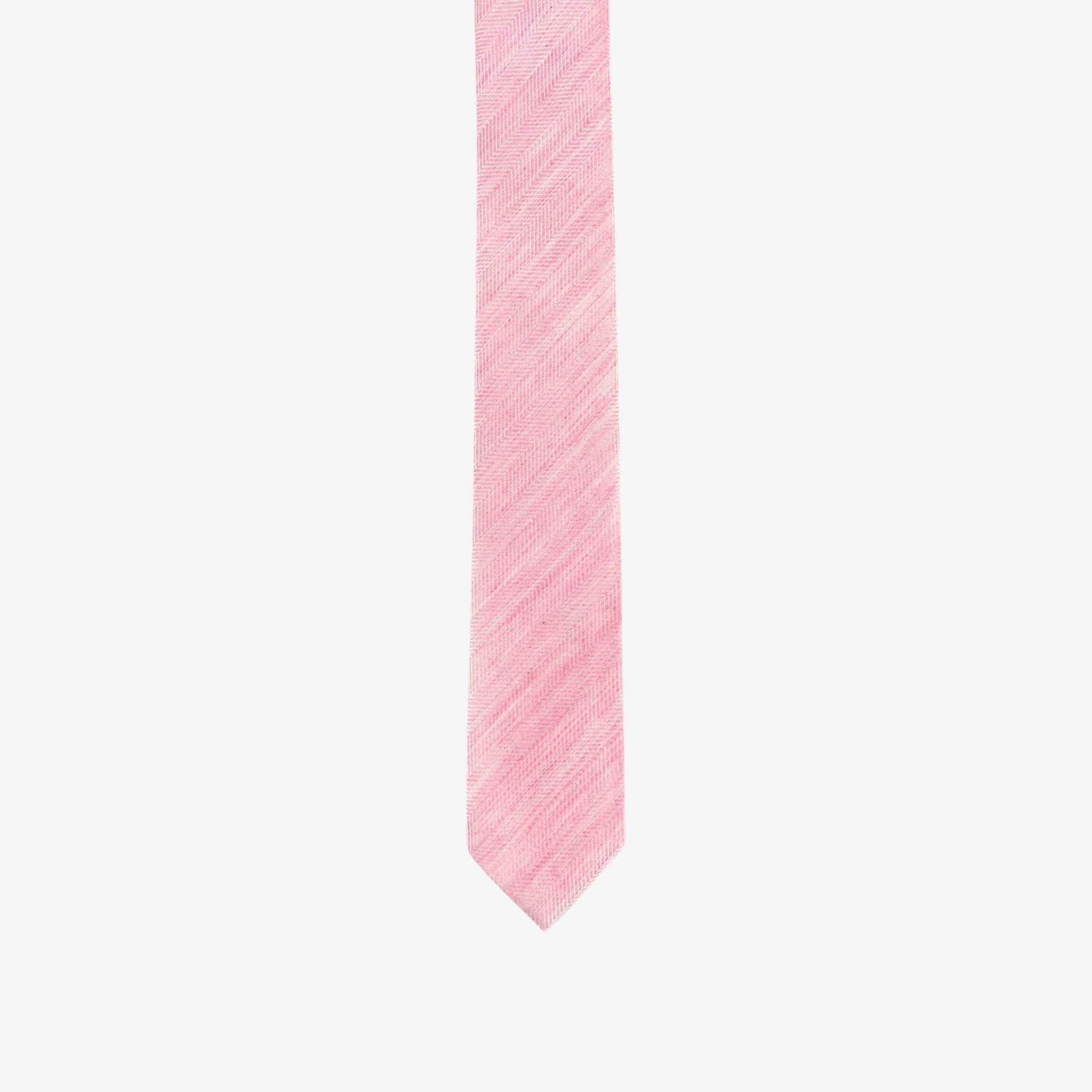 Appaman Best Quality Kids Clothing Fine Tailoring Accessories Tie | Pink Herringbone